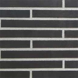 Клинкерная плитка под кирпич Long Brick BRS 149 Black 500x40x11