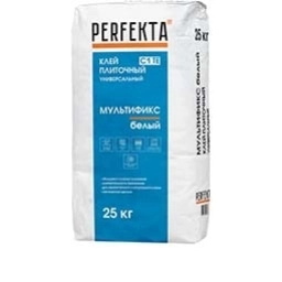 Клей плиточныйуниверсальный Мультификс Белый C1 TE, Perfekta 25 кг