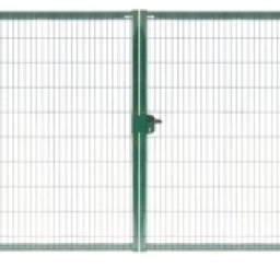 Ворота Grand Line Medium New Lock, RAL 6005, 2030*6000 мм