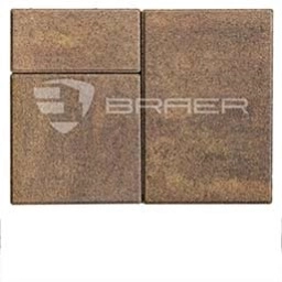 Тротуарная плитка BRAER Старый Город Ландхаус Color Mix Прайд 240x160x60 мм