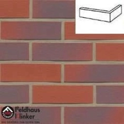 Клинкерная плитка под кирпич W356 Classic carmesi antic liso NF9 угловая 240x115x71x9 мм Feldhaus Klinker