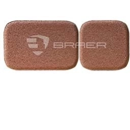 Тротуарная плитка BRAER Классико Дуо винный, 115/172*115*40 мм