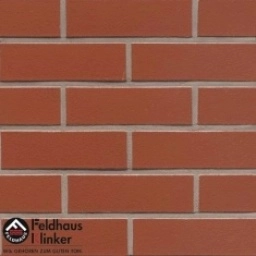 Клинкерная плитка под кирпич R400 Classic carmesi liso NF9 240x71x9 мм Feldhaus Klinker
