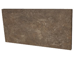 Клинкерная цокольная плитка подступенок Ilario Braun 300x148x11 мм Paradyz