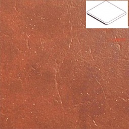 Клинкерная угловая ступень флорентинер Granit Rot 335x335x10 мм ABC