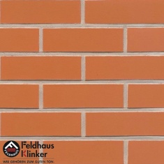 Клинкерная плитка под кирпич R220 Classic terracotta liso NF9 240x71x9 мм Feldhaus Klinker