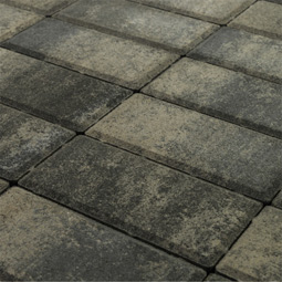 Вибропрессованная тротуарная плитка Прямоугольник Color Mix Вечер BRAER, 60 мм