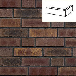 Клинкерная плитка под кирпич W769 Vascu cerasi legoro NF14 угловая 240x115x71x14 мм Feldhaus Klinker