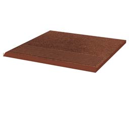 Клинкерная ступень плоская Taurus Brown 300x300x11 мм Paradyz