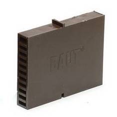 Вентиляционно-осушающая коробочка 80*60*10 мм коричневая, Baut