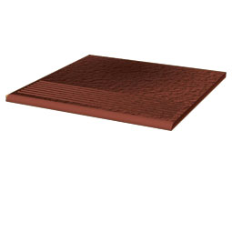 Клинкерная ступень плоская Cloud Rosa Duro 300x300x10 мм Paradyz