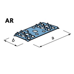 Крепеж арматуры AR-01, 72*30 мм Baut