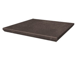 Клинкерная угловая ступень с капиносом Scandiano Brown 330x330x11 мм Paradyz