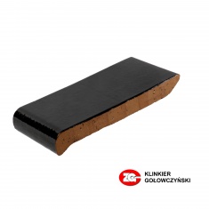Клинкерный подоконник Темно-коричневый глазурованный OK18 ZG-Klinker