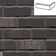 Клинкерная плитка под кирпич W739 Vascu vulcano blanca DF14 угловая 240x115x52x14 мм Feldhaus Klinker