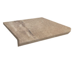 Клинкерная ступень с капиносом Scandiano Ochra 330x300x11 мм Paradyz