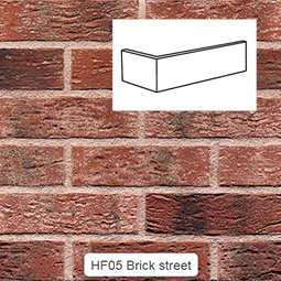 Клинкерная плитка Old Castle Brick street (HF05) NF10 угловая King Klinker