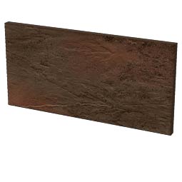 Клинкерная цокольная плитка подступенок Semir Brown 300x148x11 мм Paradyz