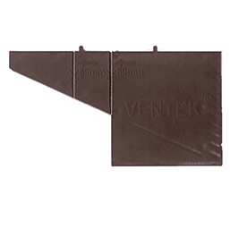 Вентиляционно-осушающая коробочка универсальный формат, коричневая VENTEK