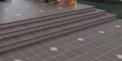 Технология уличной укладки ступеней и плитки