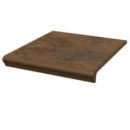 Клинкерная ступень с капиносом Semir Beige 330x300x11 мм Paradyz