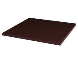 Клинкерная напольная плитка Natural Brown Plain 300x300x8,5 мм Paradyz