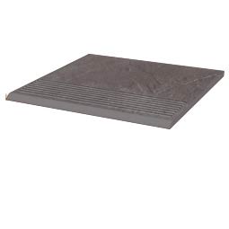 Клинкерная ступень плоская Taurus Grys 300x300x11 мм Paradyz