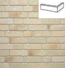 Клинкерная плитка под кирпич Zeitlos 352 kupferschmels рельефная NF14 угловая 240x115x71x14 мм Stroeher