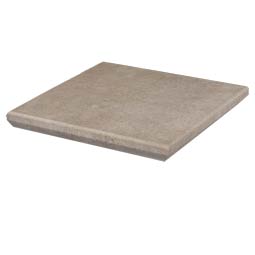 Клинкерная угловая ступень с капиносом Viano Beige 330x330x11 мм Paradyz