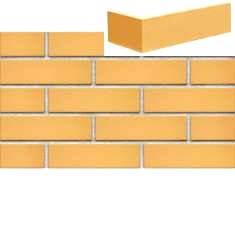 Клинкерная плитка под кирпич Dream House Desert rose (10) RF угловая King Klinker