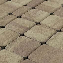 Вибропрессованная тротуарная плитка Классико Color Mix Песчаник BRAER