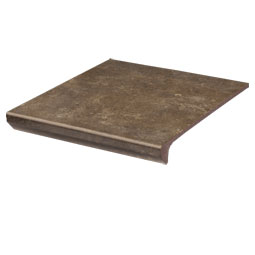 Клинкерная ступень с капиносом Ilario Braun 330x300x11 мм Paradyz