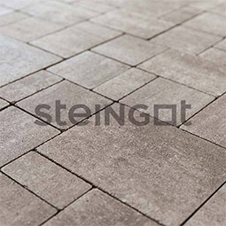 Вибропрессованная тротуарная плитка Color Mix Бавария, Травертин Steingot, 60 мм