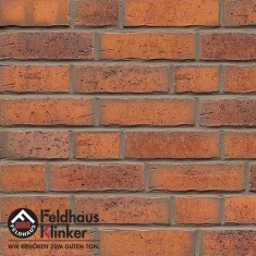 Клинкерная плитка под кирпич R767 Vascu terracotta locata NF14 240x71x14 мм Feldhaus Klinker