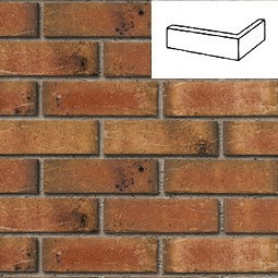 Клинкерная плитка под кирпич Manus samoa NF14 угловая 240x115x71x14 мм ROBEN