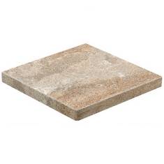 Клинкерная угловая ступень прямоугольная Keraplatte Epos 955 eres 340x340x12 мм Stroeher