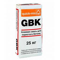 Клеевая смесь для пористого бетона GBK Quick-Mix