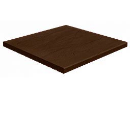 Клинкерная напольная плитка Шоколад скала 320x320x14 мм Маркастрой