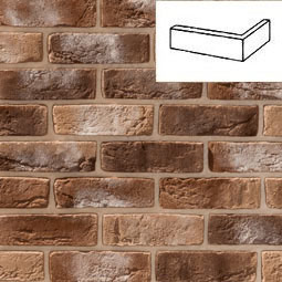 Декоративная угловая плитка под кирпич Орли 402 Леонардо Стоун