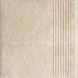 Клинкерная ступень плоская Scandiano Beige 300x300x10 мм Paradyz