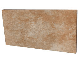 Клинкерная цокольная плитка подступенок Ilario Ochra 300x148x11 мм Paradyz