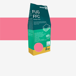 Сухая затирочная смесь для узких швов 1-6 мм розовый, FUG FFC 20 Quick-Mix, 2 кг