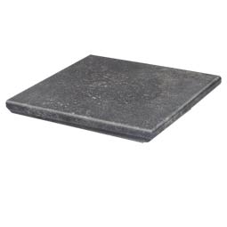 Клинкерная угловая ступень с капиносом Viano Antracit 330x330x11 мм Paradyz