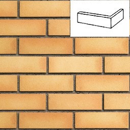 Клинкерная плитка под кирпич Manus tonga NF14 угловая 240x115x71x14 мм ROBEN