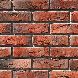 Искусственный камень Лондон Брик цвет 300-70 White Hills