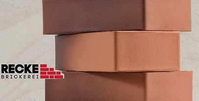 Новый цвет уникального ангобированного кирпича Recke: коричневый с глянцем