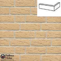 Клинкерная плитка под кирпич W692 Sintra crema ручная формовка NF14 угловая 240x115x71x14 мм Feldhaus Klinker