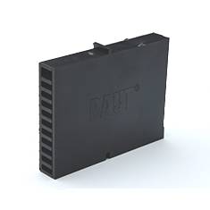 Вентиляционно-осушающая коробочка 80*60*10 мм черная, Baut