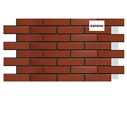 Фасадная термопанель Европа ППС 1020x600x60 мм с плиткой Амстердам 2 Керамин