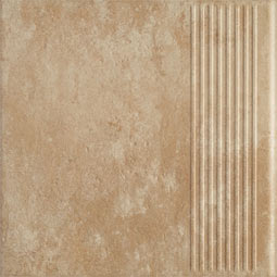 Клинкерная ступень плоская Ilario Beige 300x300x10 мм Paradyz